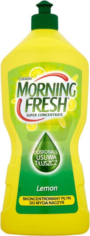 Засіб для ручного миття посуду MORNING FRESH Lemon 0,45л